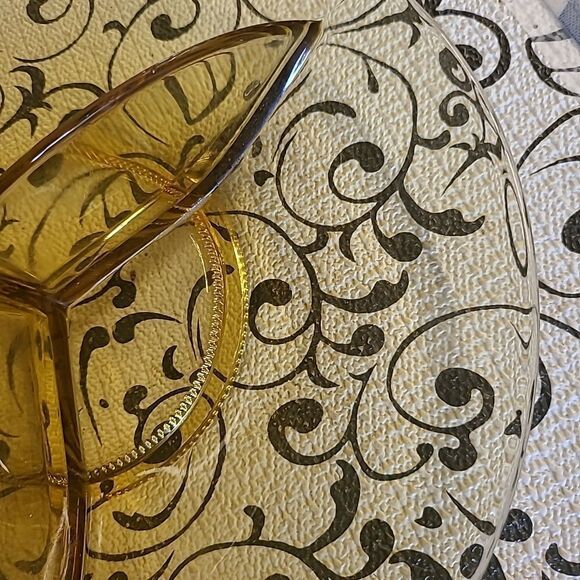 Vintage 3 Section Serving Bowl - Picture 4 of 5